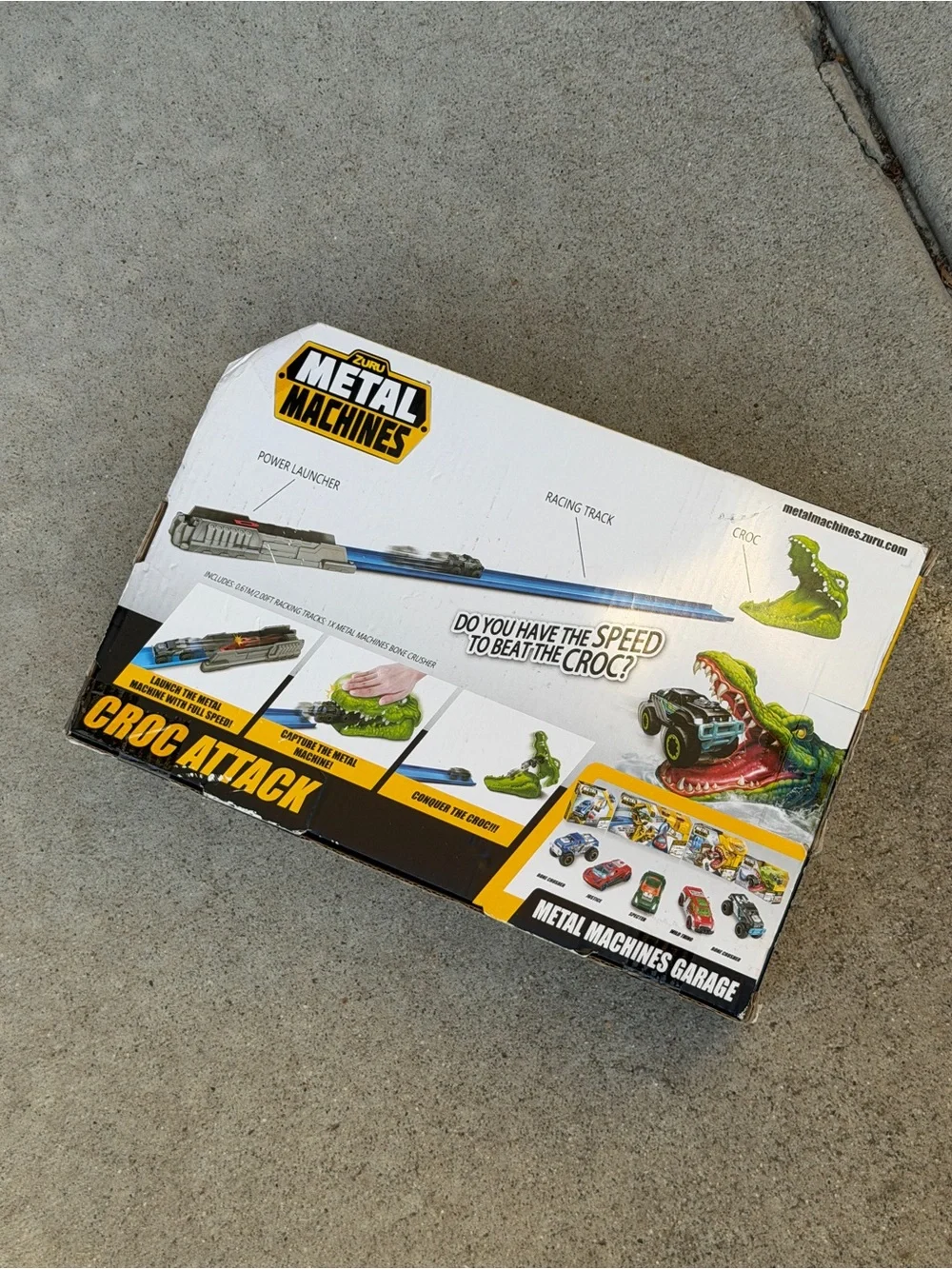 ZURU Metal Machines Croc Attack 1:64 Diecast Vehicle Play Set Green